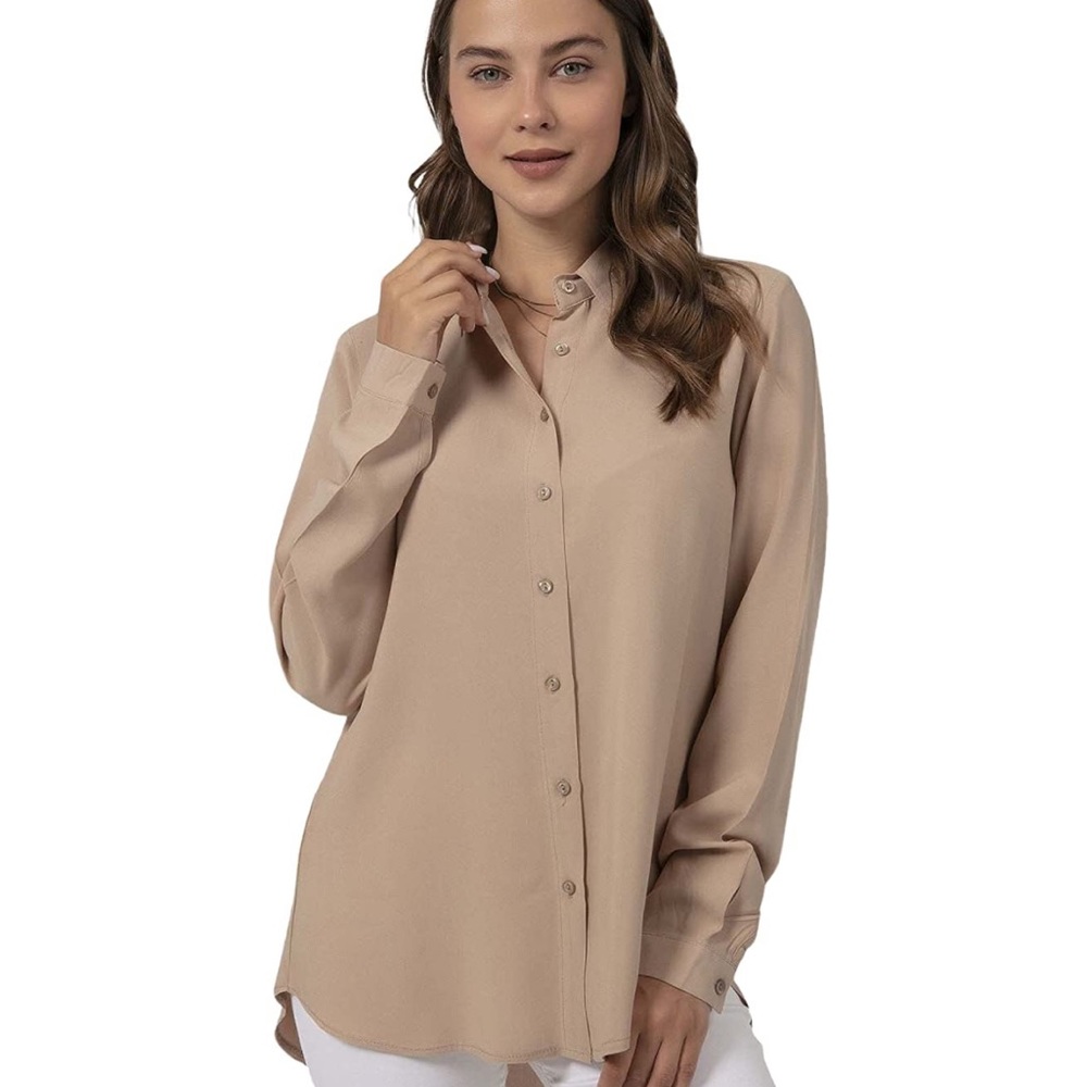 Blouses for Women Fashion, Casual Long Sleeve Button Down Shirts Tops